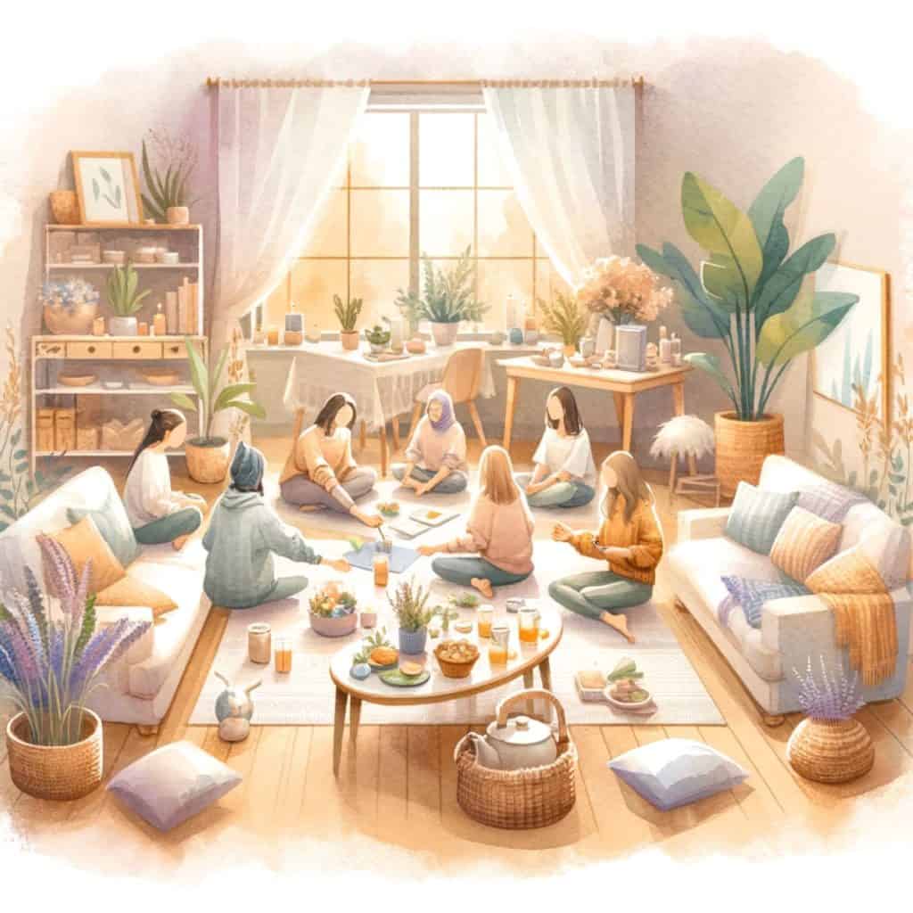 A self care social activity