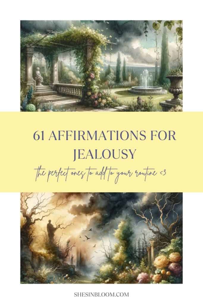 pin image for affirmations for jealousy