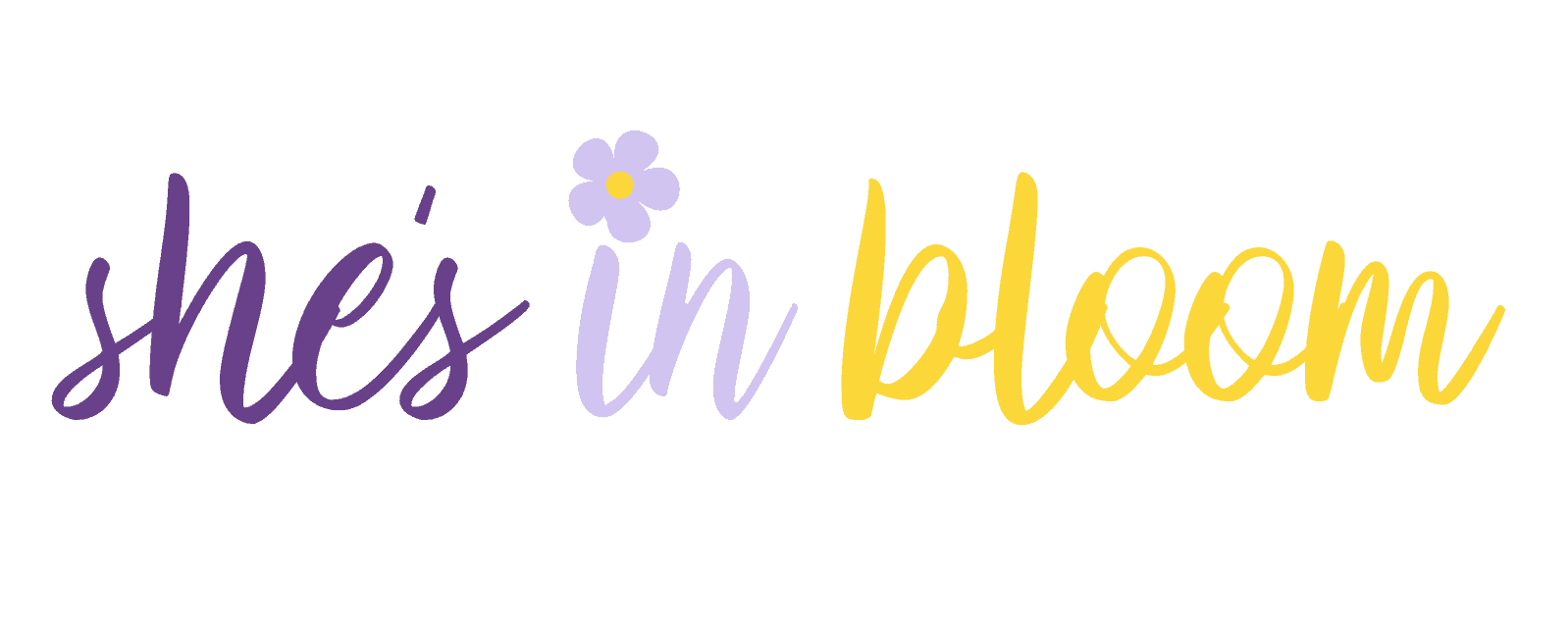 She's in bloom logo