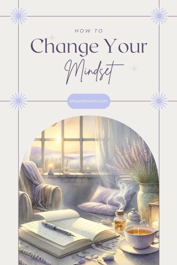 pin image for how to change your mindset post
