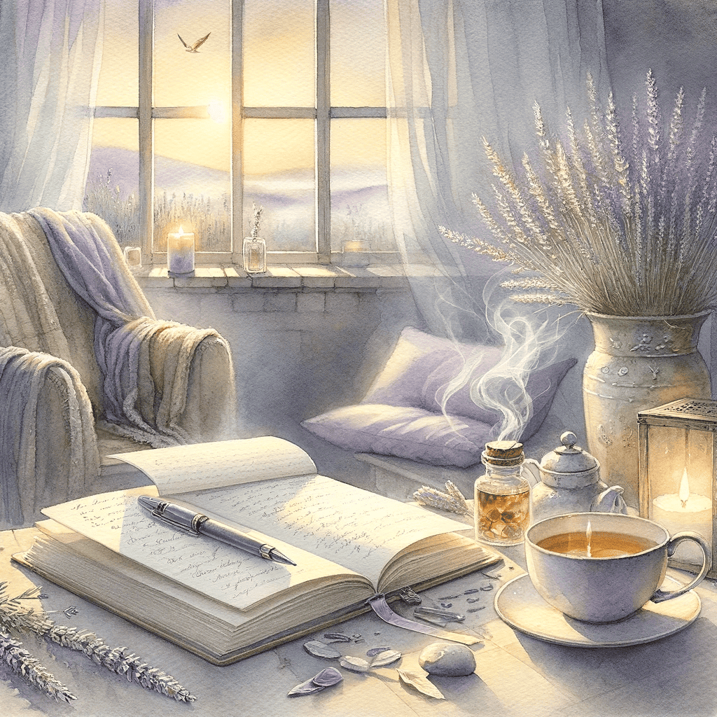 A serene room for self reflection