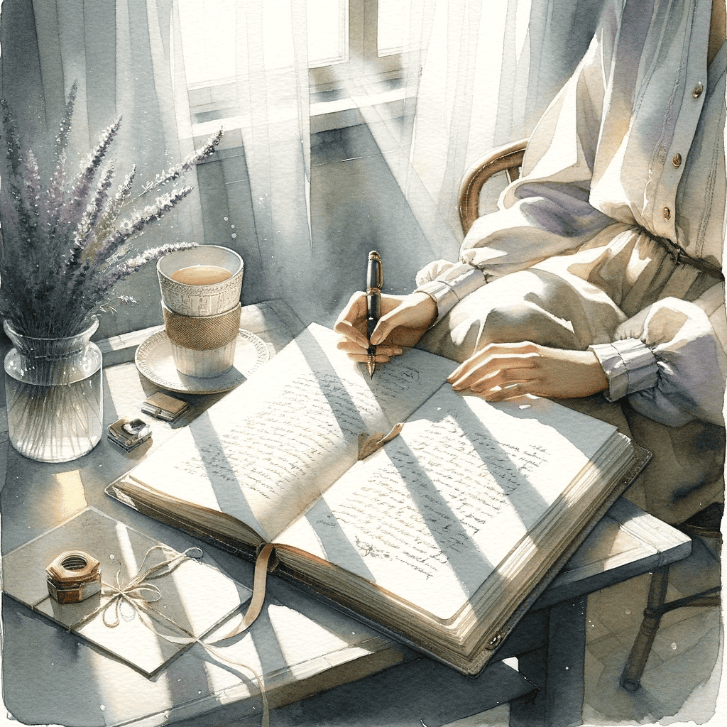 writing in a journal