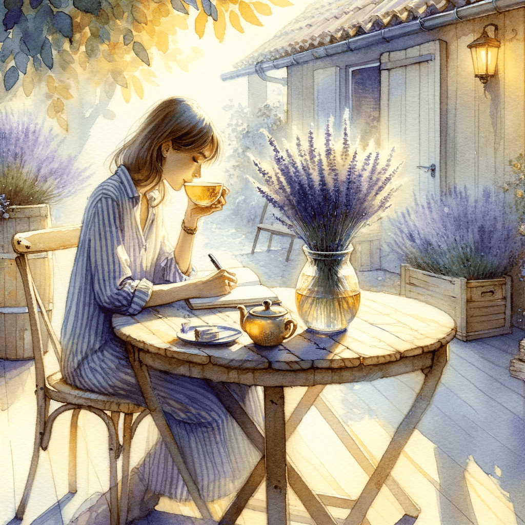 writing in a journal