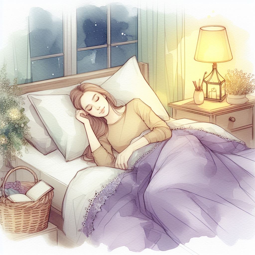 Cover image for night time affirmations blog post